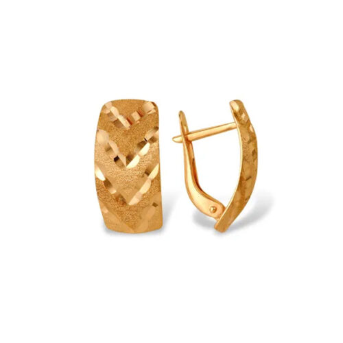 Серьги из золота 585 пробы