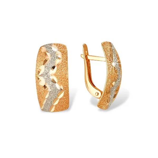 Серьги из золота 585 пробы