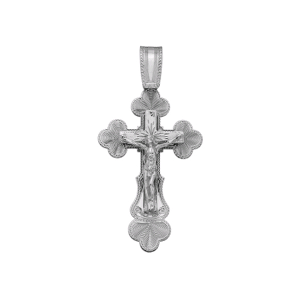 Крест из серебра 925 пробы