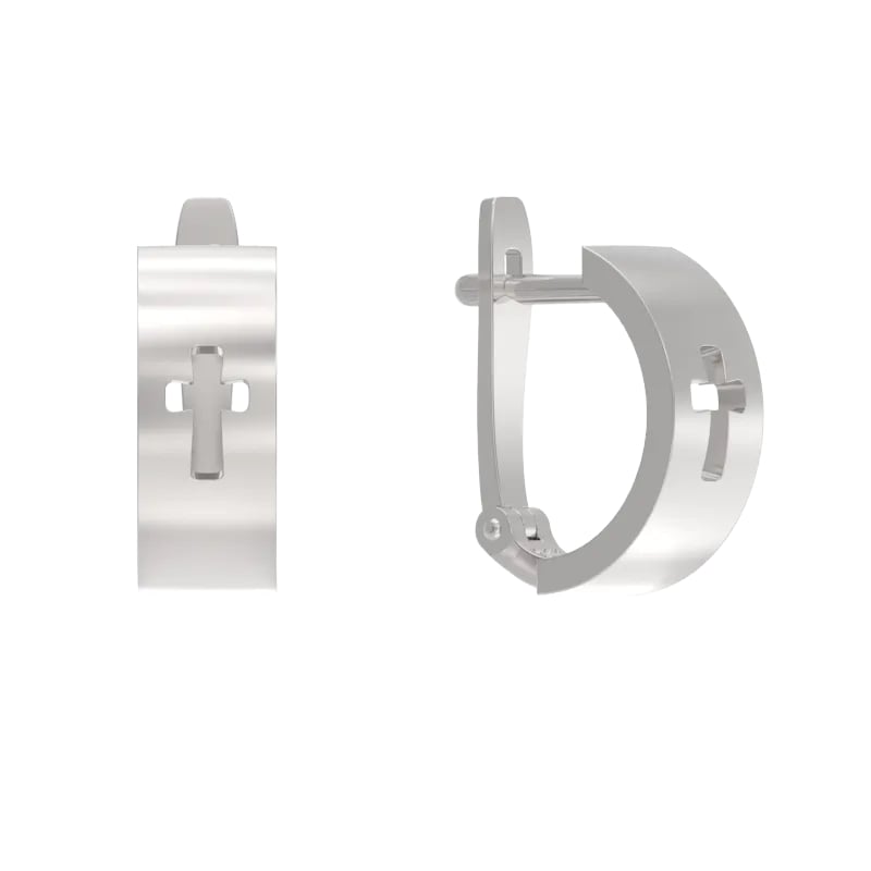 Серьги из серебра 925 пробы