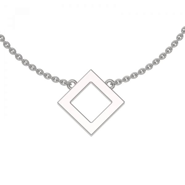 Колье из серебра 925 пробы