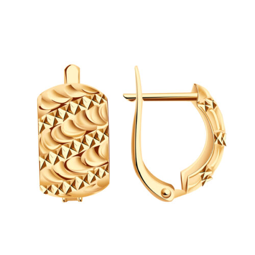 Серьги из золота 585 пробы