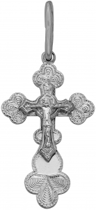 Крест из серебра 925 пробы