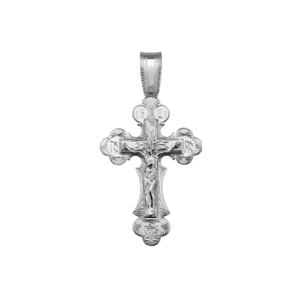 Крест из серебра 925 пробы