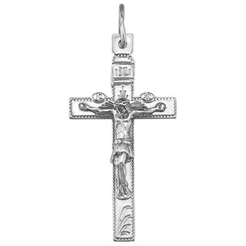 Крест из серебра 925 пробы
