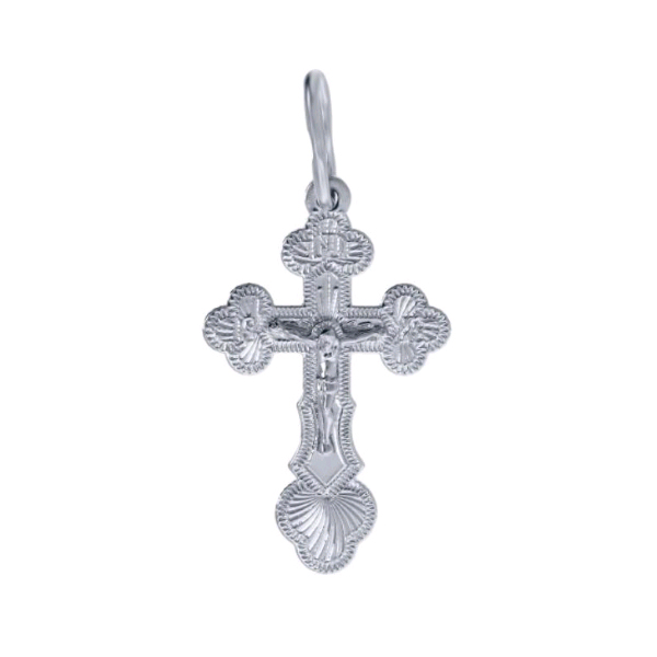 Крест из серебра 925 пробы