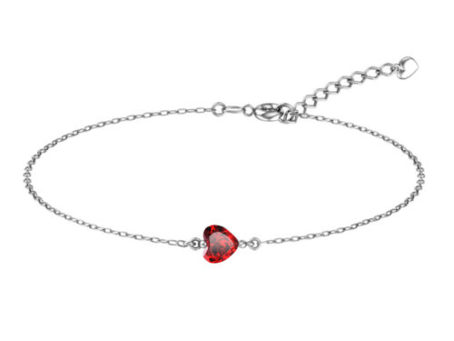 Браслет из серебра 925 пробы с фианитом