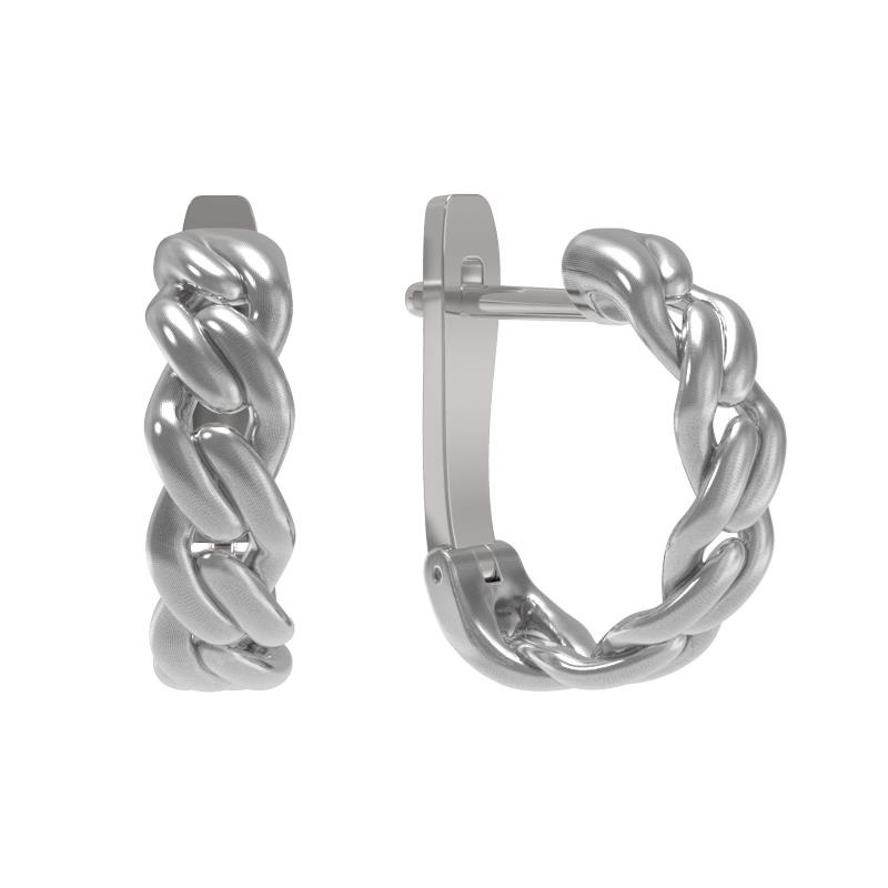 Серьги из серебра 925 пробы
