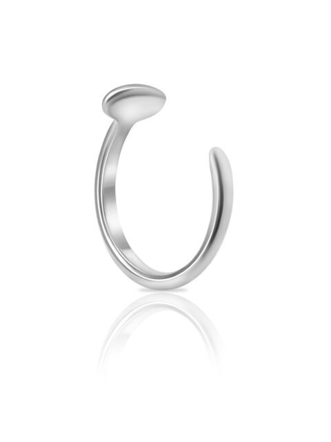 Серьга д/пирсинга из серебра 925 пробы