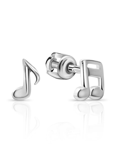 Серьги пусеты из серебра 925 пробы