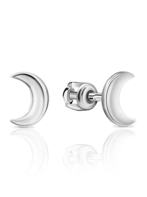 Серьги пусеты из серебра 925 пробы