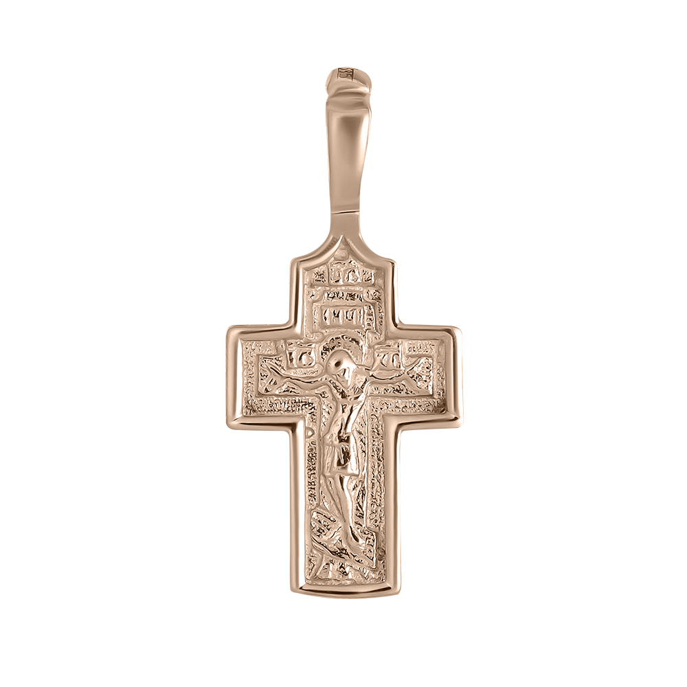 Крест из золота 585 пробы