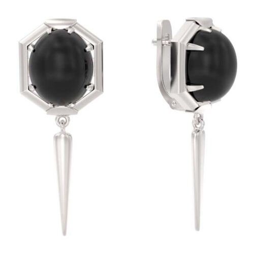 Серьги из серебра 925 пробы