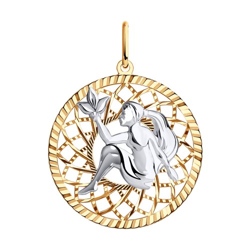 Подвеска ЗЗ из золота 585 пробы