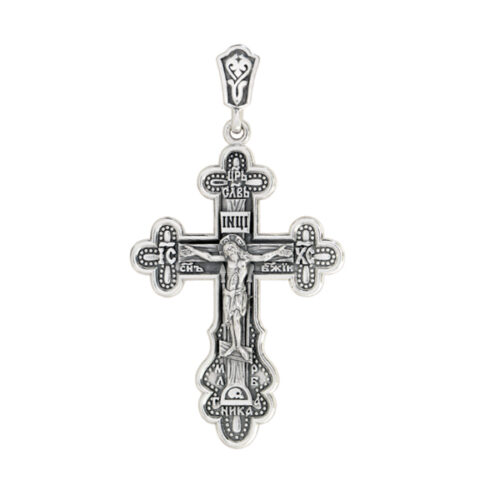 Крест из серебра 925 пробы