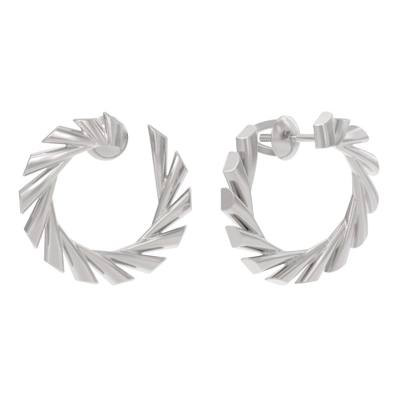 Серьги из серебра 925 пробы