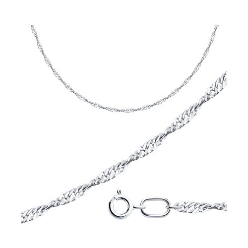 Цепь из серебра 925 пробы