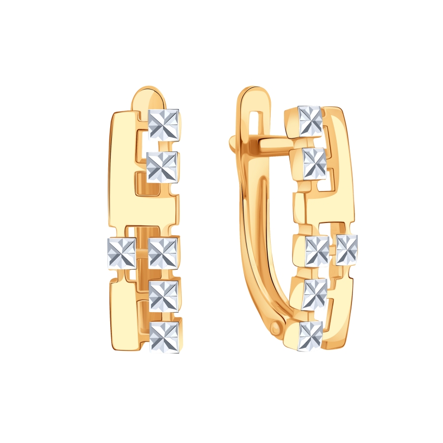 Серьги из золота 585 пробы