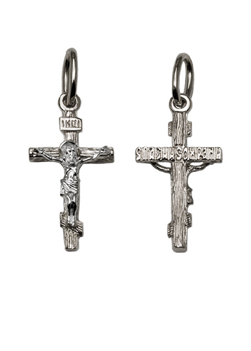 Крест из золота 585 пробы