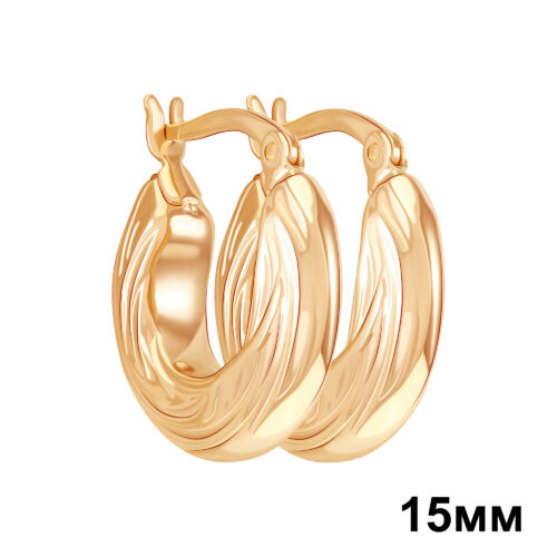 Серьги из золота 585 пробы