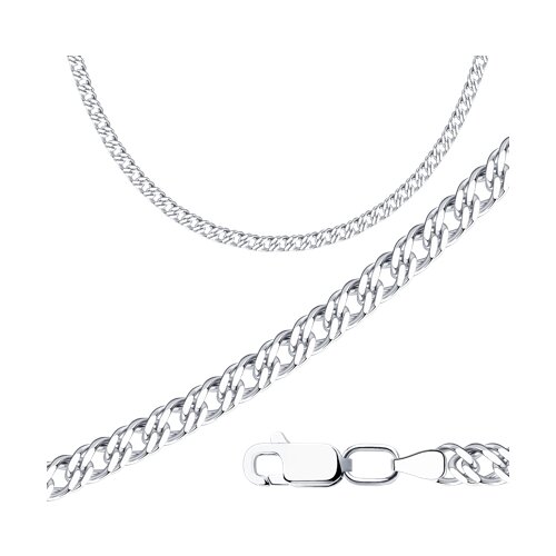 Цепь из серебра 925 пробы