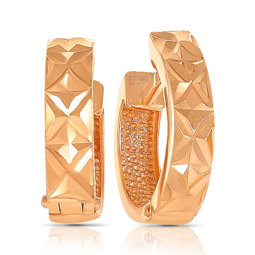 Серьги из золота 585 пробы