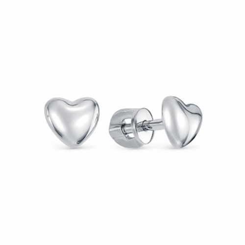 Серьги пусеты из серебра 925 пробы
