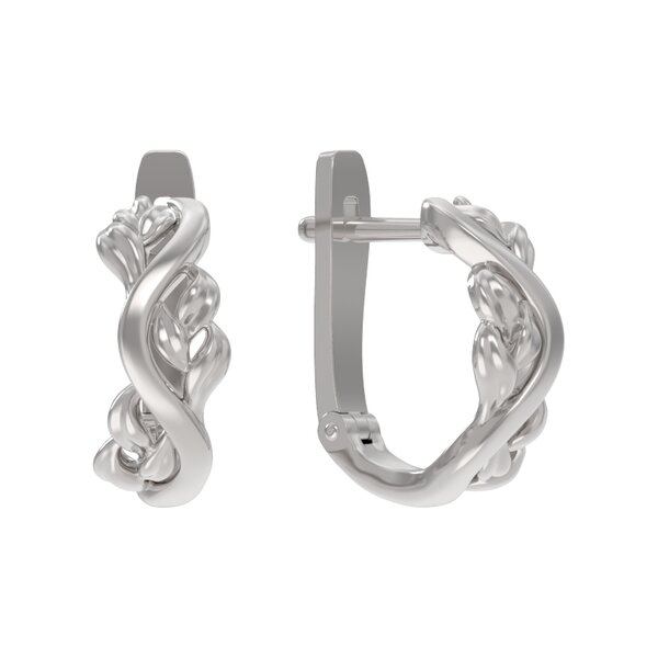 Серьги из серебра 925 пробы