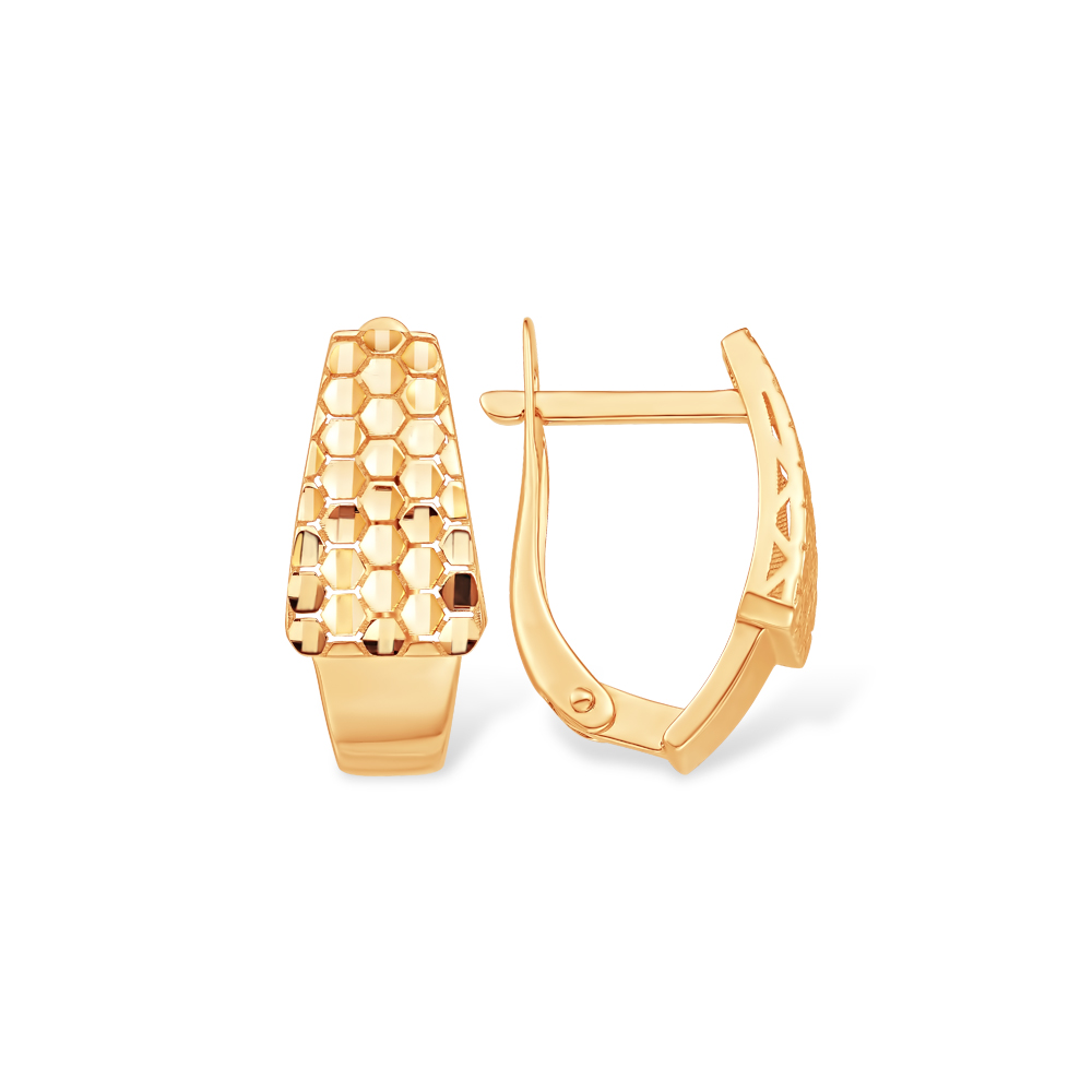 Серьги из золота 585 пробы