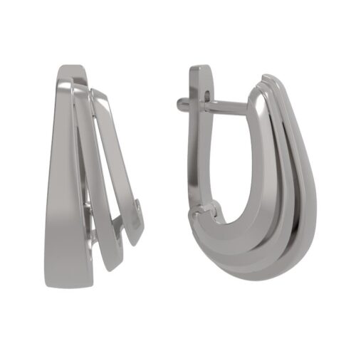 Серьги из серебра 925 пробы