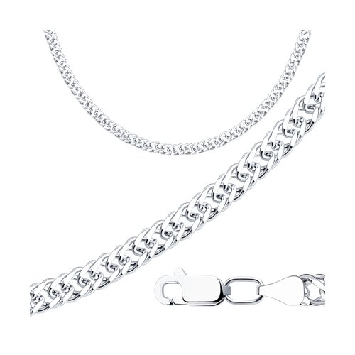 Цепь из серебра 925 пробы