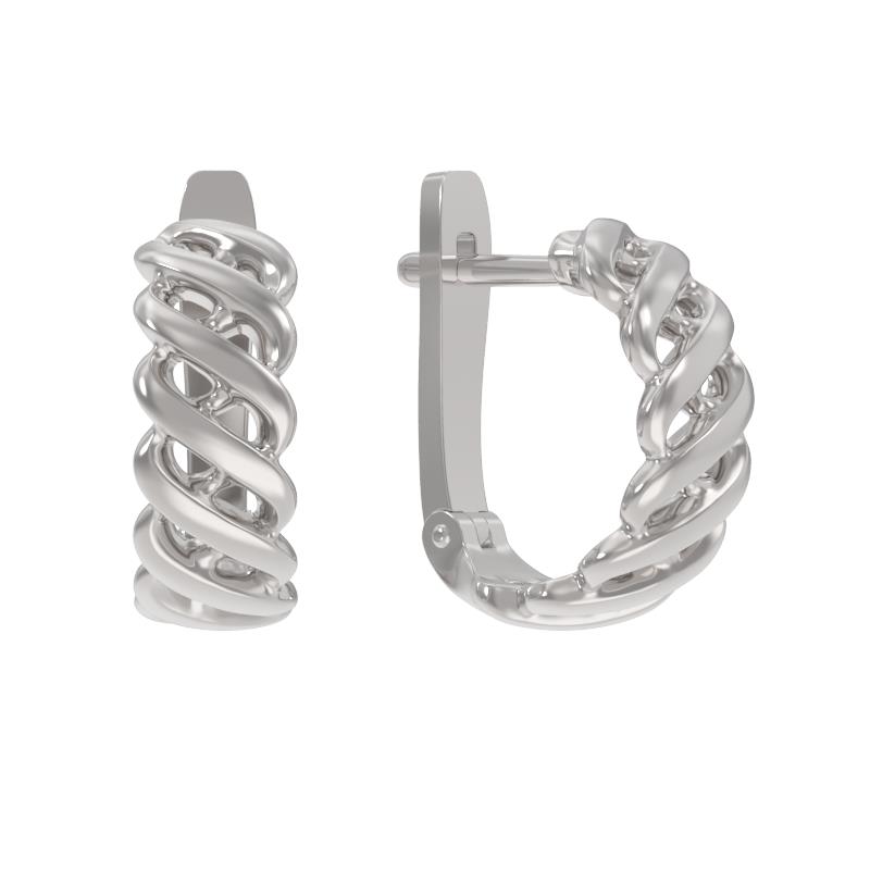 Серьги из серебра 925 пробы