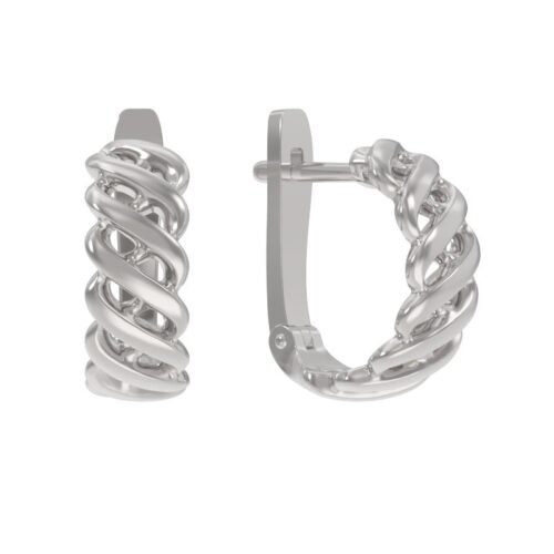 Серьги из серебра 925 пробы