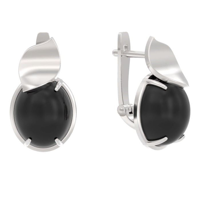 Серьги из серебра 925 пробы