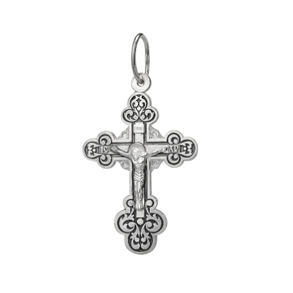 Крест из серебра 925 пробы