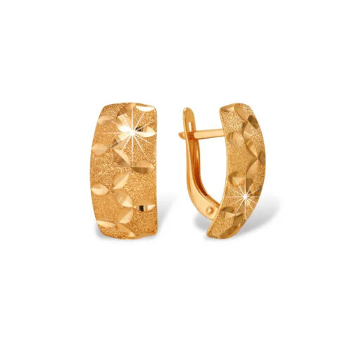 Серьги из золота 585 пробы