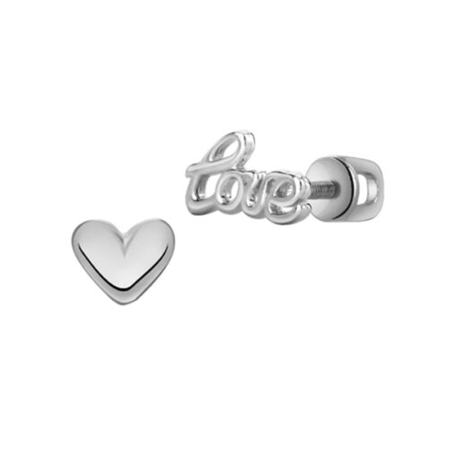 Серьги пусеты из серебра 925 пробы