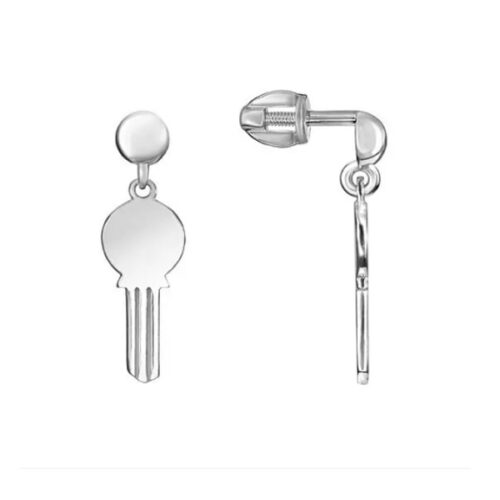 Серьги пусеты из серебра 925 пробы