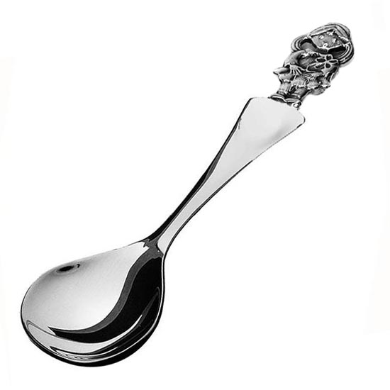 Ложка из серебра 875 пробы