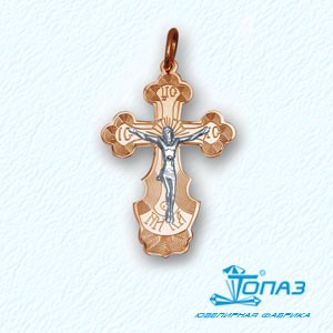 Крест из золота 585 пробы
