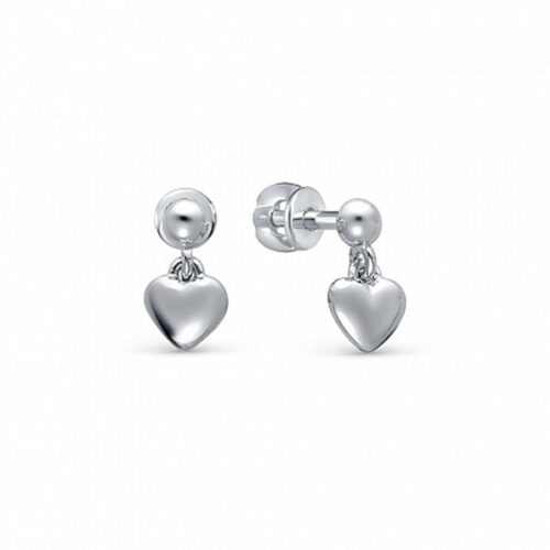 Серьги пусеты из серебра 925 пробы