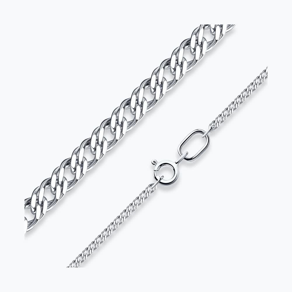 Цепь из серебра 925 пробы