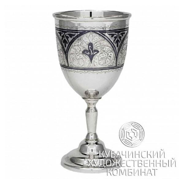 Фужер из серебра 875 пробы