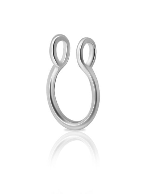 Серьга д/пирсинга из серебра 925 пробы