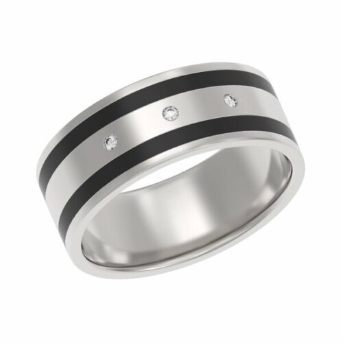 Кольцо из серебра 925 пробы с фианитом