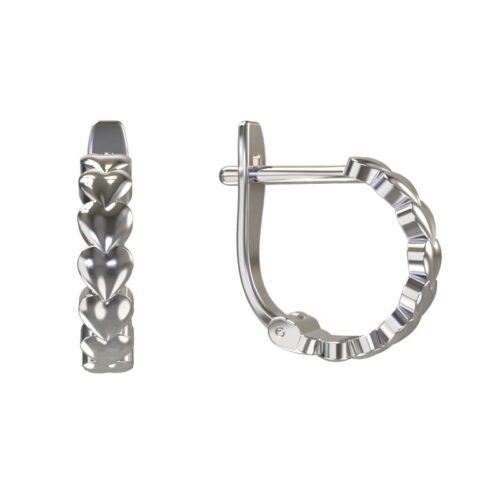 Серьги из серебра 925 пробы