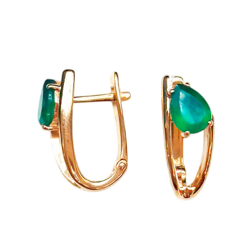 Серьги из золота 585 пробы
