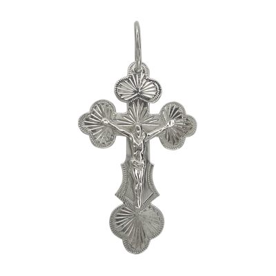 Крест из серебра 925 пробы