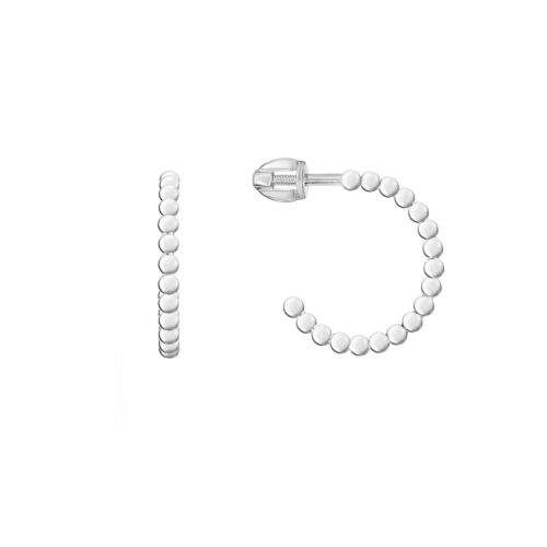Серьги пусеты из серебра 925 пробы