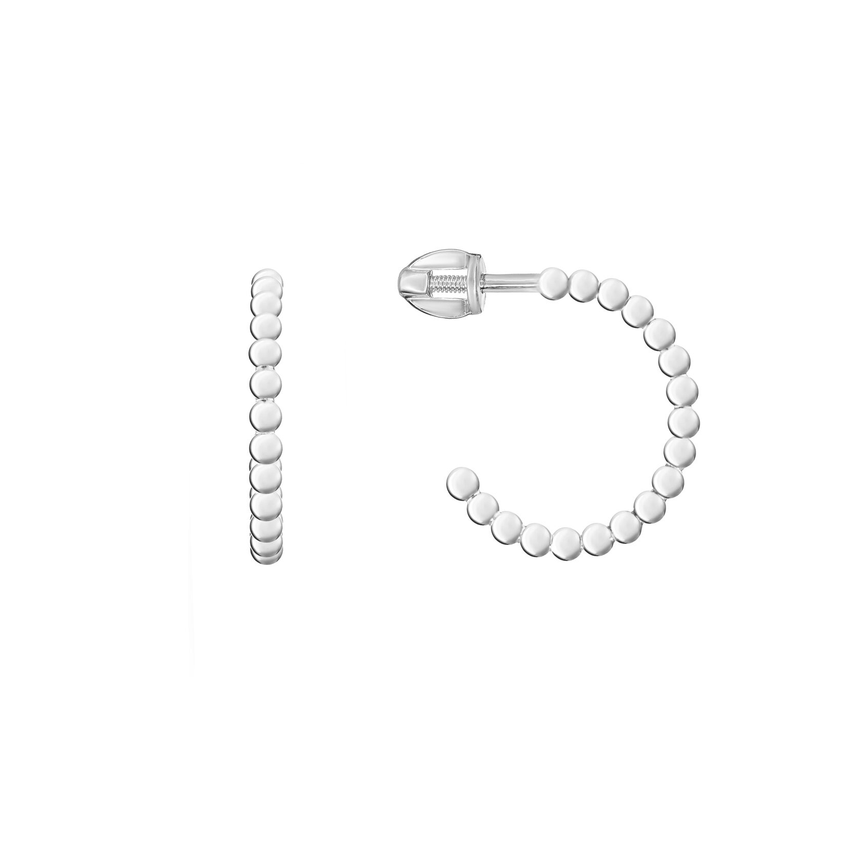 Серьги пусеты из серебра 925 пробы